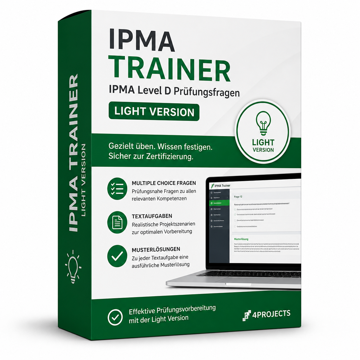 Zum IPMA Level D Prüfungsfragen Trainer